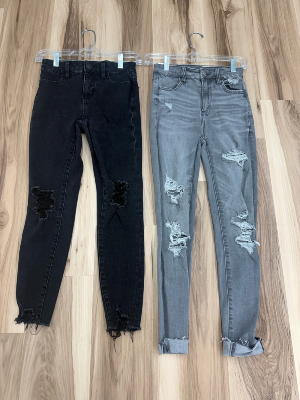 American Eagle Outfitters Distressed Skinny Jeans Lot P6